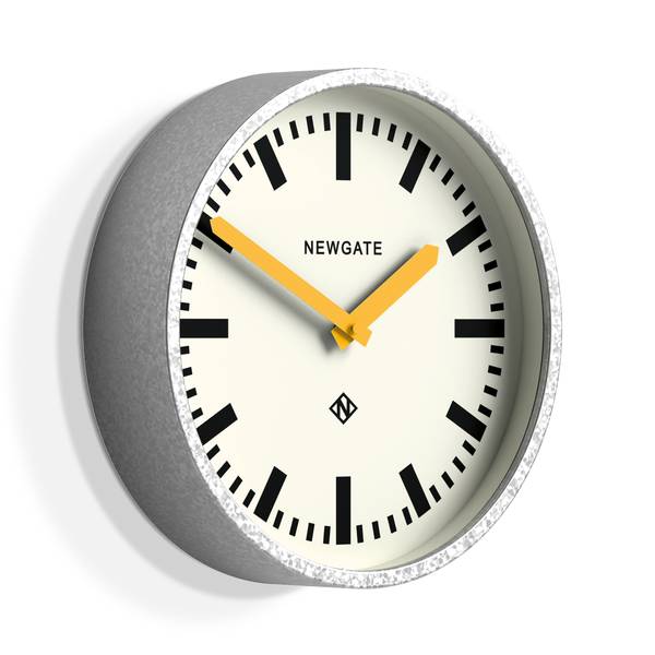 Wanduhr Luggage Gelb