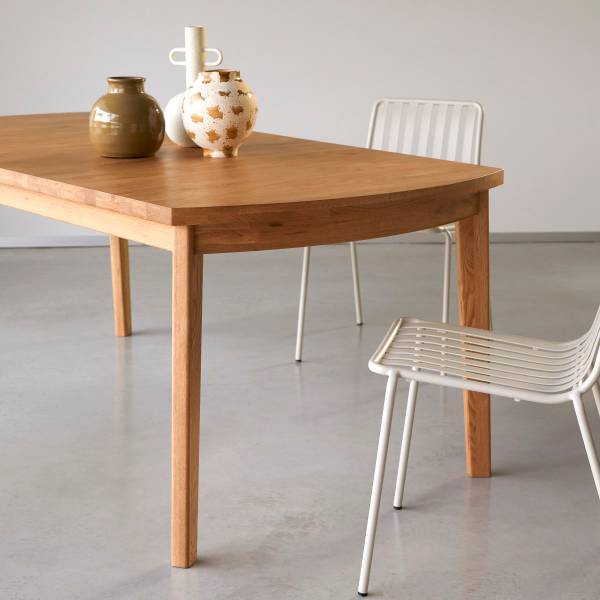 Tisch Maia Beige - Eiche - 270 x 75 x 95 cm