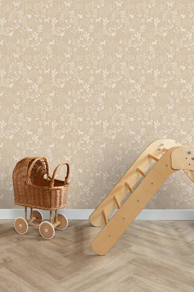 Tapete 139757 Beige - Fleece - 53 x 1005 x 53 cm