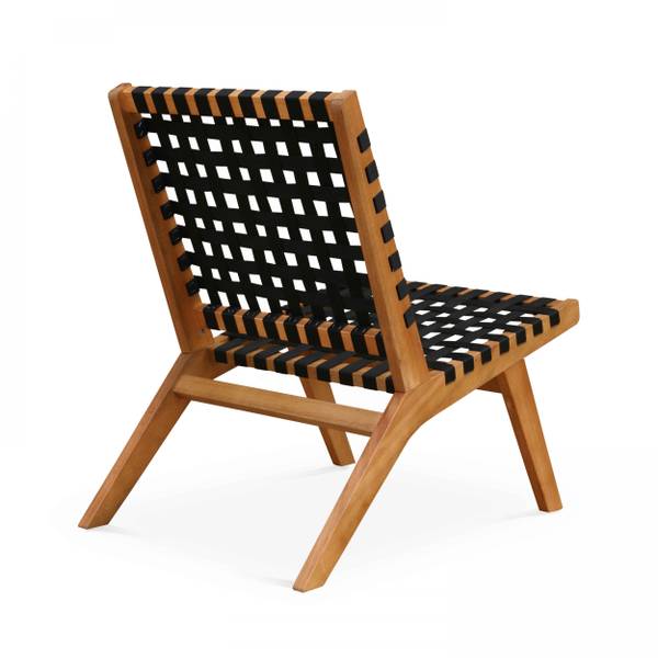 Relaxsessel Bondy Schwarz - Holzwerkstoff - 80 x 78 x 52 cm