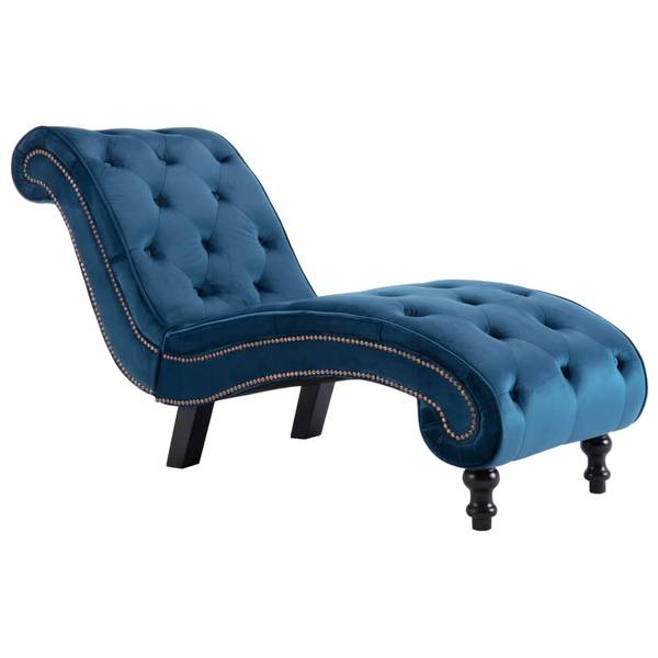 Chaise Longue 3000132 blauw