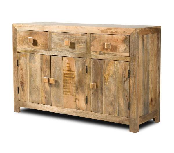 Kommode Hina Braun - Mango - 140 x 90 x 45 cm