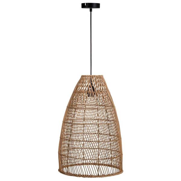 Deckenleuchte 4523354630 Braun - Rattan - 34 x 51 x 34 cm