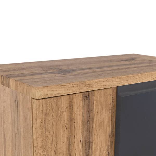 Badmöbel-Set VASTO-03-53 5er-Set Grau - Spiegelglas - 265 x 200 x 47 cm