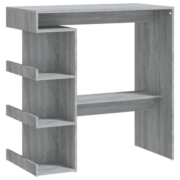 Bartisch XT427 Grau - Holz teilmassiv - 50 x 102 x 100 cm