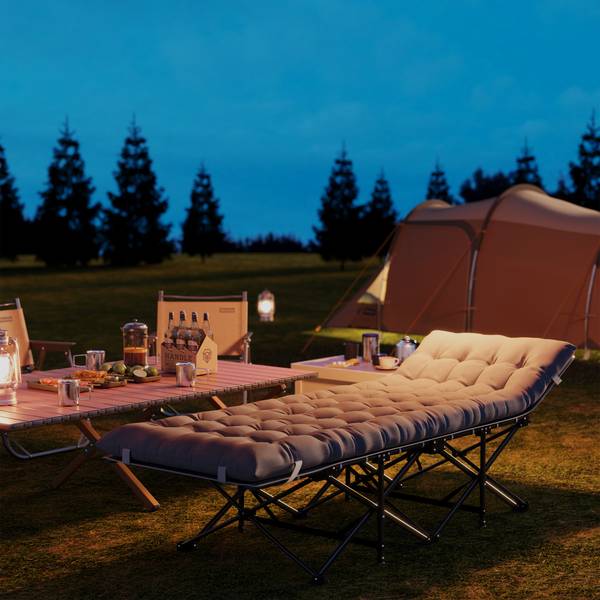 Campingbett A20-515V00LG Hellgrau