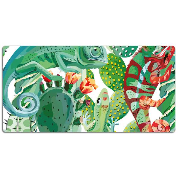 Tischmatte Kroma Grün - Polyester PVC - 100 x 50 x 1 cm