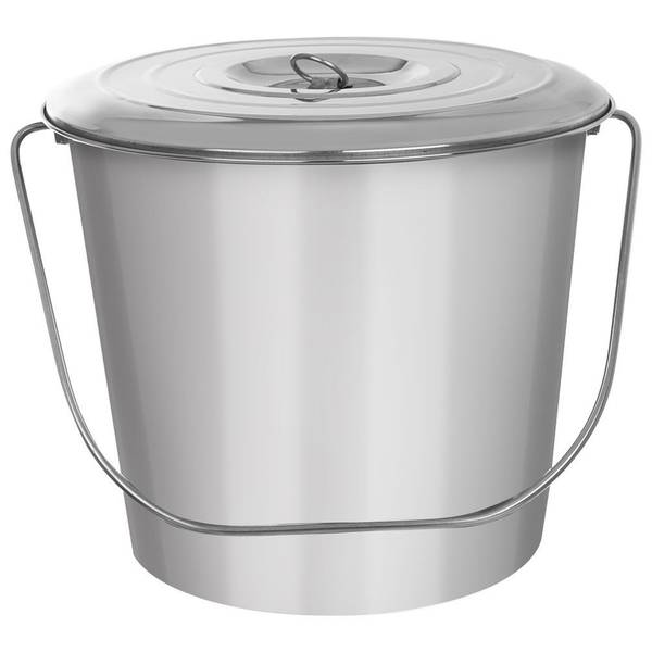 Eimer 721125 Silber - Metall - 30 x 27 x 30 cm