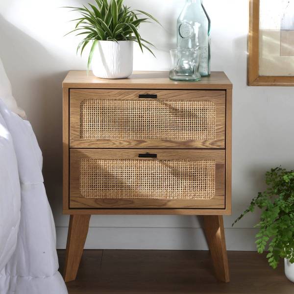 Nachttisch ALIA Braun - Holzwerkstoff - 29 x 56 x 45 cm