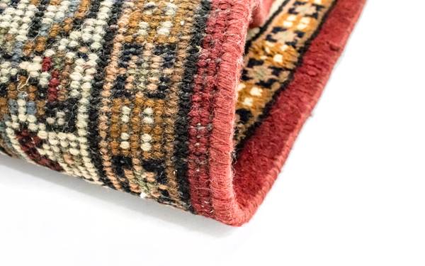 Kurzflorteppiche Mino Rot - 60 x 90 cm