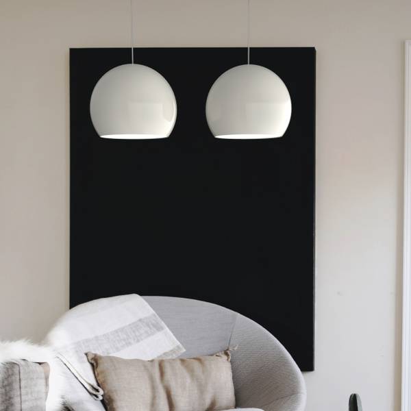 Suspension Joe Blanc - Métal - 70 x 20 x 70 cm