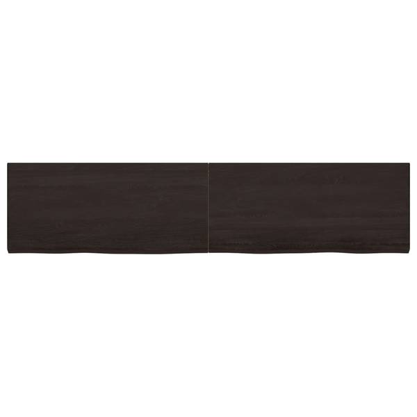 Tischplatte 3028688-9 Braun - Eiche - 50 x 4 x 220 cm