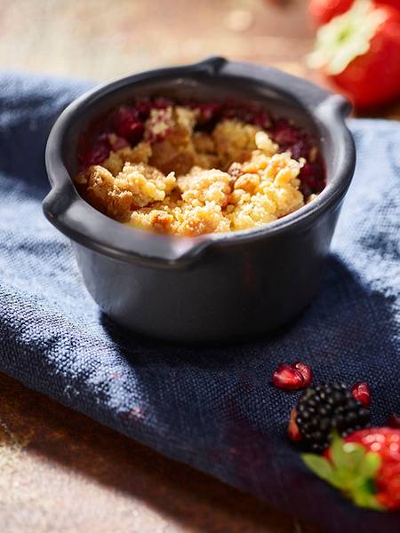 Appolia 2er-Set Auflaufförmchen aus Schiefergrau