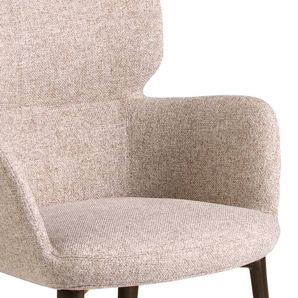 Stuhl 4104 Schwarz - Webstoff - 58 x 80 x 59 cm