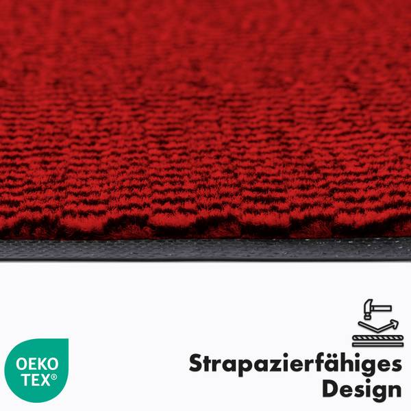 Schmutzfangmatte Horizon Novo TPE Rot - 60 x 90 cm