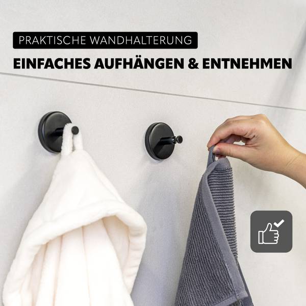 Handtuchhaken Piazza 91103 (2er-Set) Kunststoff