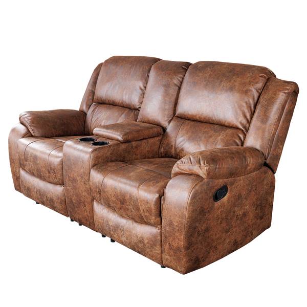 Kinosessel HOLLYWOOD Braun - Polyester - 188 x 78 x 93 cm
