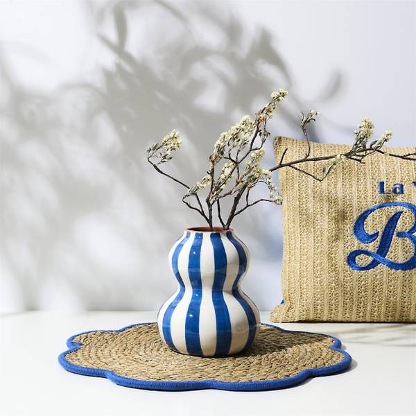 Blumenvase SOLVI Blau