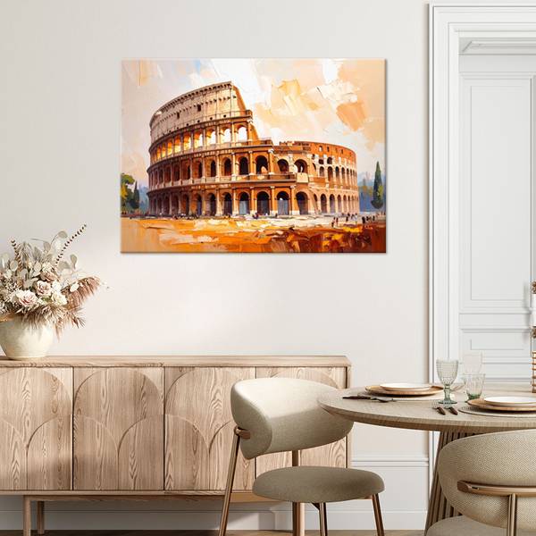 Leinwandbild Städte Architektur 1-Teilig 100 x 70 cm