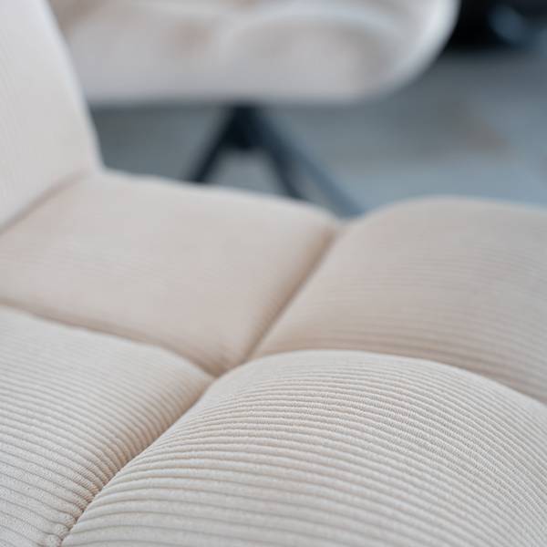 Esszimmerstuhl NODA - 6er Set Creme