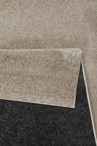 Kurzflorteppich Wogh Beige - Sandbraun - 80 x 150 cm