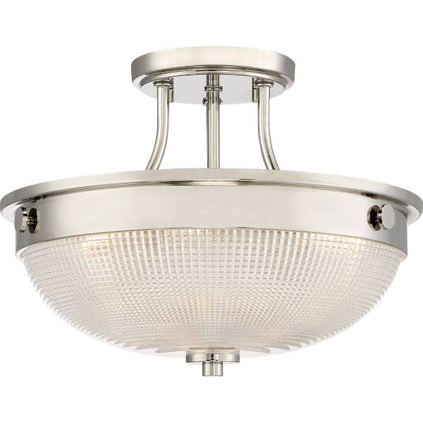 Mantle 2 Plafonnier Argenté