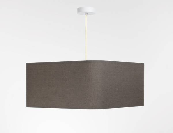 Hängeleuchte Kwadro Elegant Braun
