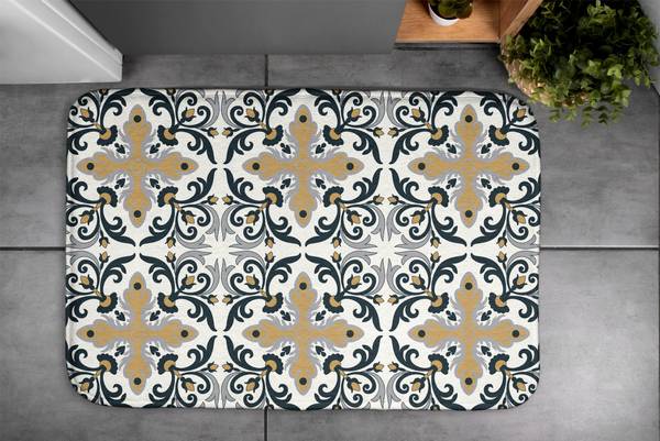 Badteppich Geometrische Patterns 75 x 45 x 75 cm