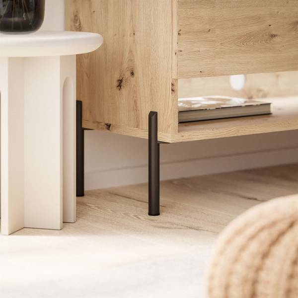 TV-Schrank CALANTE LOFT Braun - Holzwerkstoff - 180 x 44 x 35 cm