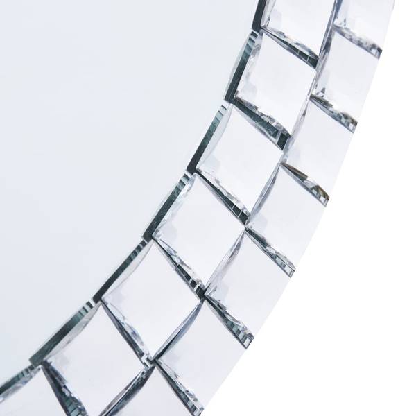 Wandspiegel 3000531 Silber - Spiegelglas - 60 x 1 x 60 cm