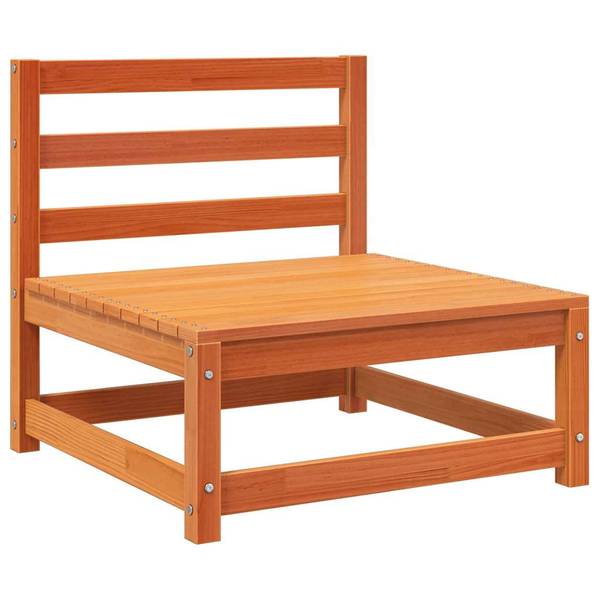 Gartensofa 3007913-5 (3-teilig) Braun - Kiefer - 70 x 67 x 70 cm