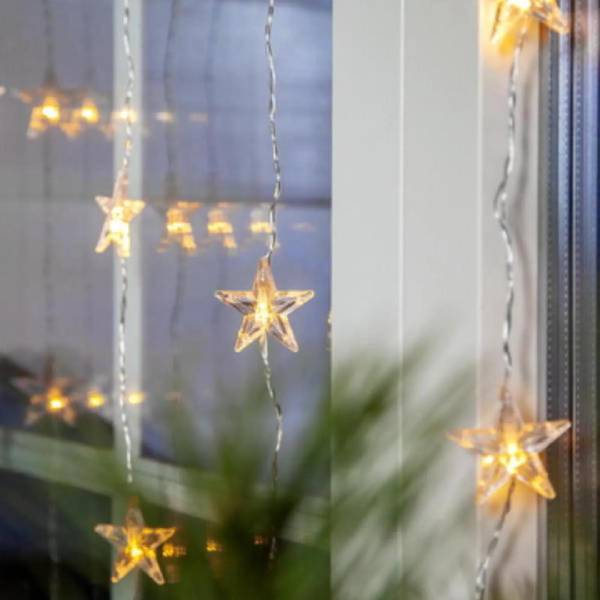 Dekorative Tischleuchte Star Curtain ABS - 90 x 120 x 90 cm