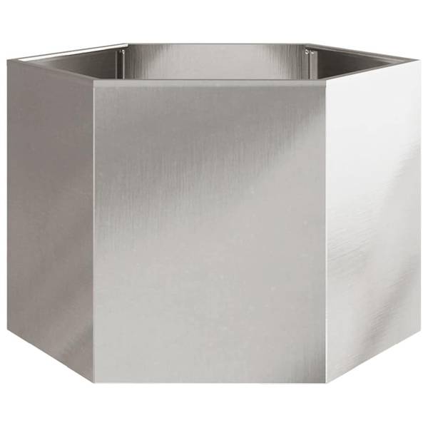 Jardinière 3042251-1 Gris lumineux - Argenté - 60 x 69 cm