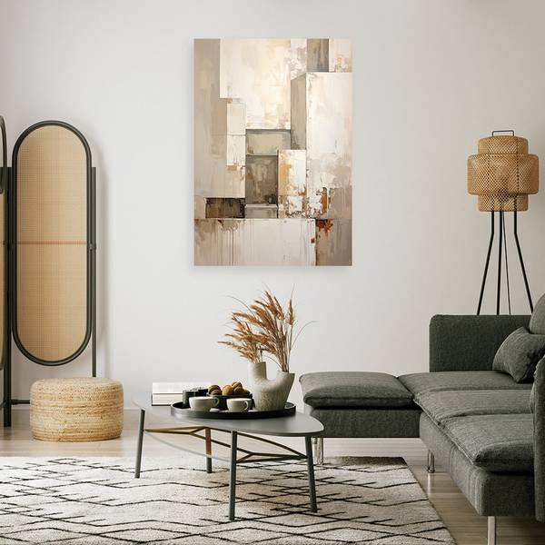 Wandbild Abstrakte Motive 80 x 120 cm