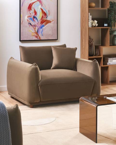 Sessel JUBEK 2-tlg Braun