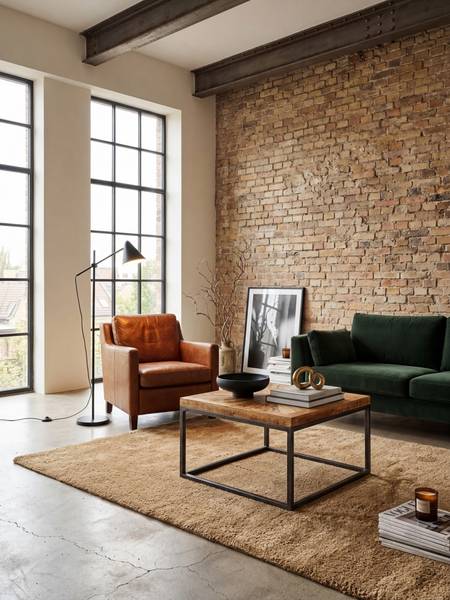 Couchtisch SALUZZO mit Ablagefläche Braun - Mango - 55 x 40 x 55 cm