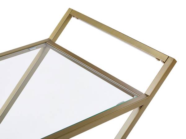 Servierwagen IVERA Gold - Metall - 78 x 84 x 44 cm
