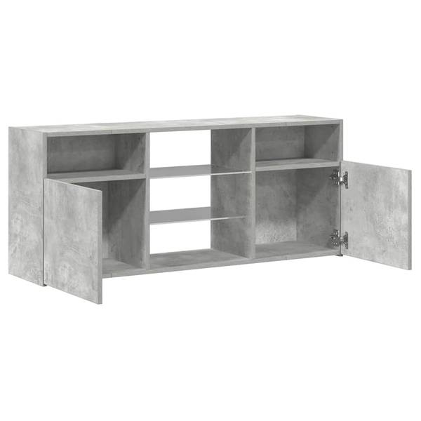TV-Schrank 804305 Grau - Holzwerkstoff - 30 x 50 x 120 cm