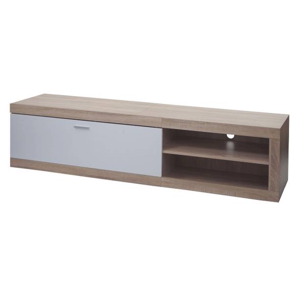 TV-Rack L33, Braun - Pappel - 180 x 43 x 41 cm