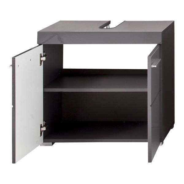 Salle de bain complète ALPHA 2 articles Anthracite