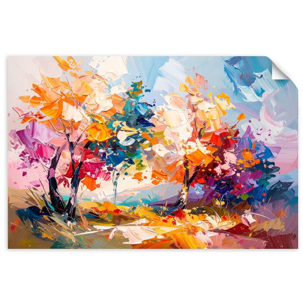 Wandsticker Landschaft 150 x 100 cm