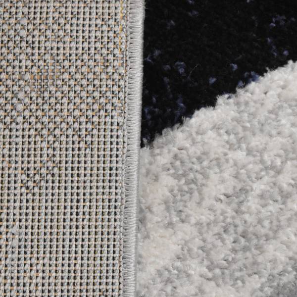 Tapis salon LIGNÉ Gris - Matière plastique - 80 x 1 x 150 cm