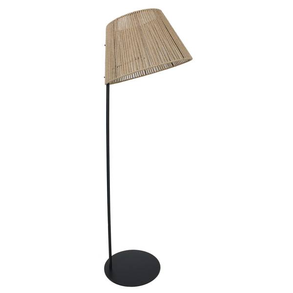 Lampadaire sans fil OCTAVIO RGB H170CM Marron - Fibres naturelles - 55 x 170 x 55 cm
