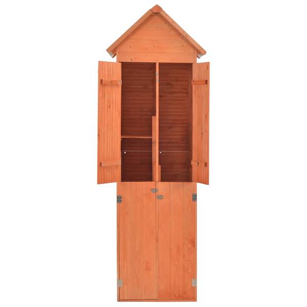 Geräteschuppen 170649 Braun - Holzwerkstoff - Metall - 60 x 213 x 71 cm
