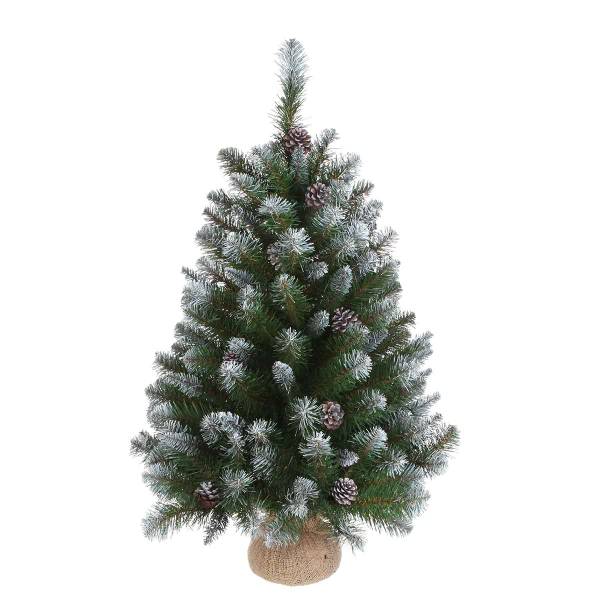 Sapin de Noël Empress Vert - Matière plastique - 71 x 90 x 71 cm