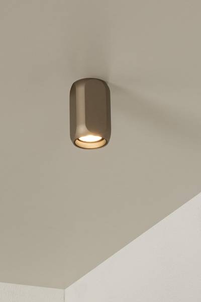 Deckenleuchte BRAGA Braun - Aluminium - 6 x 11 x 6 cm