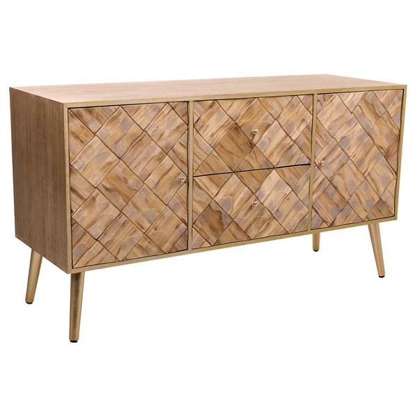 Meuble bas Masaya Marron - Bois manufacturé - 118 x 65 x 41 cm