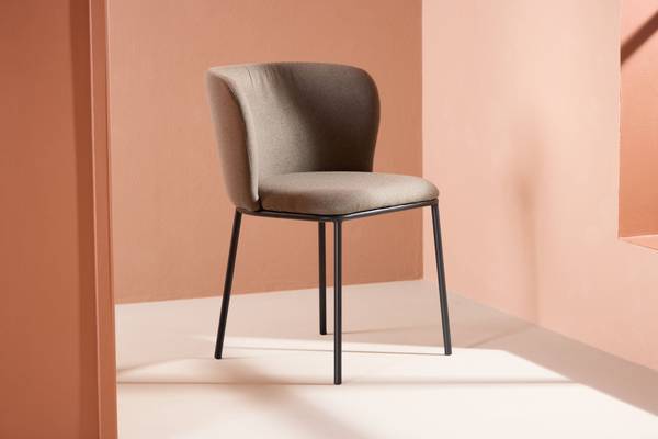 Polsterstühle Edina (2er-Set) Braun