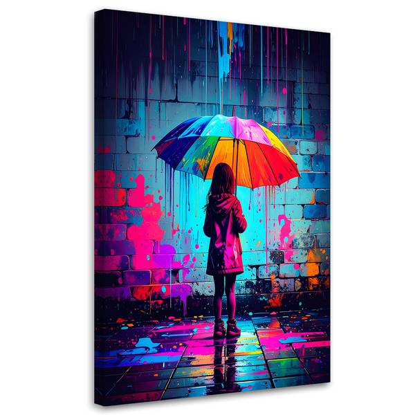 Tableau déco Graffiti 40 x 60 cm