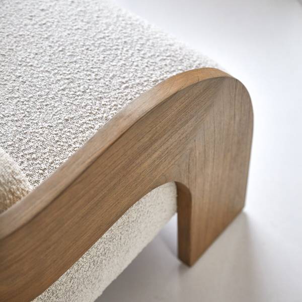 Sessel Boti Beige - Mindi - 72 x 64 x 81 cm